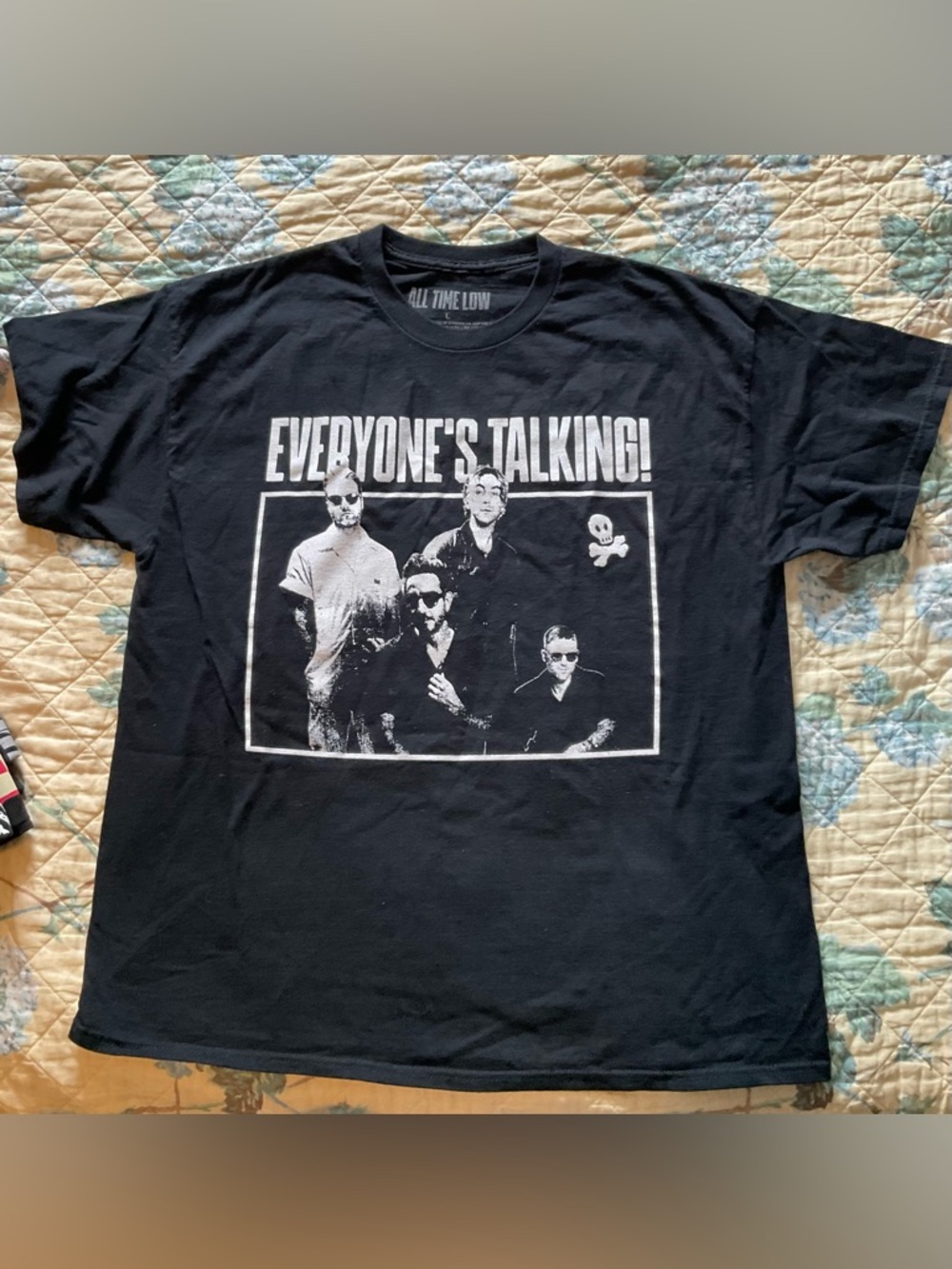 All Time Low "Everyone's Talking" Graphic Band Tour T‑Shirt